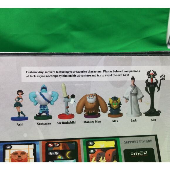 Adult Swim Samurai Jack Back to the Past Board Game SEALED - Picture 3 of 6